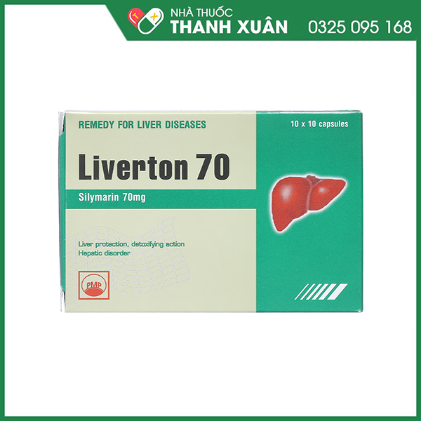 Liverton 70 Hỗ trợ bệnh lý về gan